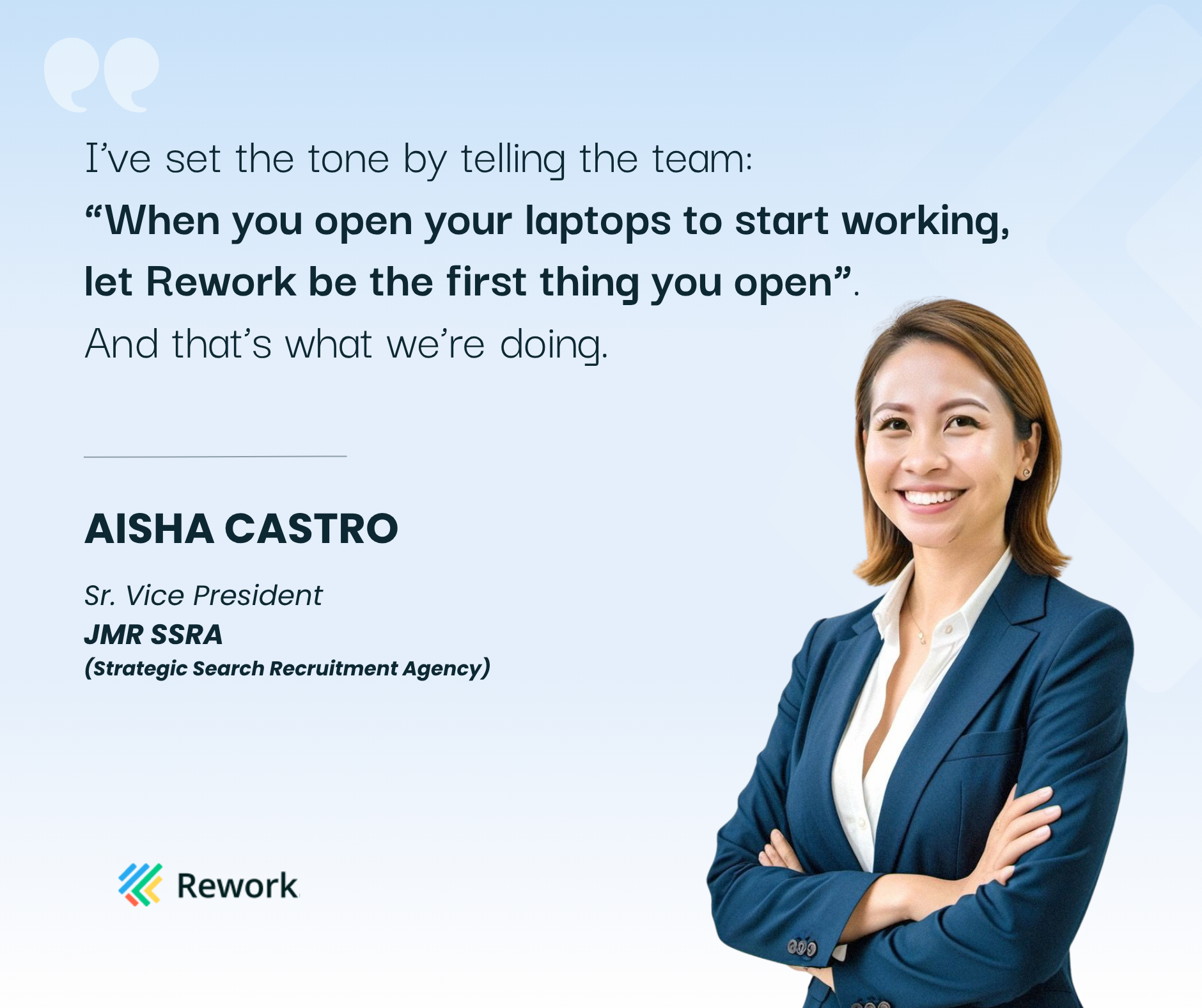 Aisha Castro - JMR SSRA