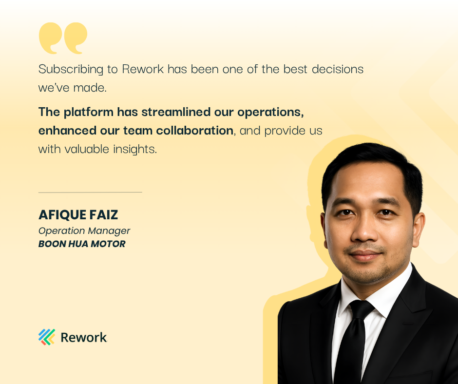 Afique Faiz - BHM (Boon Hua Motor)